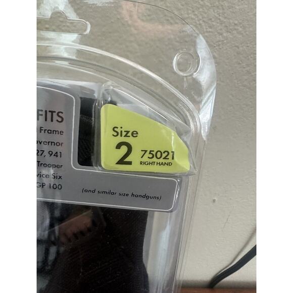 NEW Uncle Mike’s 4” REVOLVER Pro-Pak Vertical Shoulder Holster RIGHT #2 MSRP $65 - Picture 4 of 5